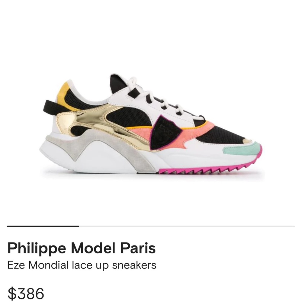 Philippe Model Multicolor Eze Mondial Sneakers - image 2